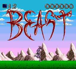 Shadow of the Beast title screen