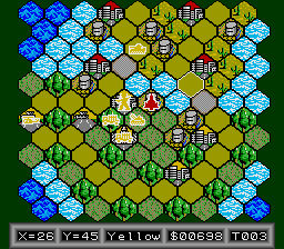 Super Daisenryaku gameplay screenshot
