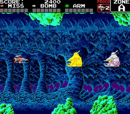 Super Darius gameplay screenshot
