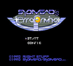 Syd Mead's Terraforming title screen