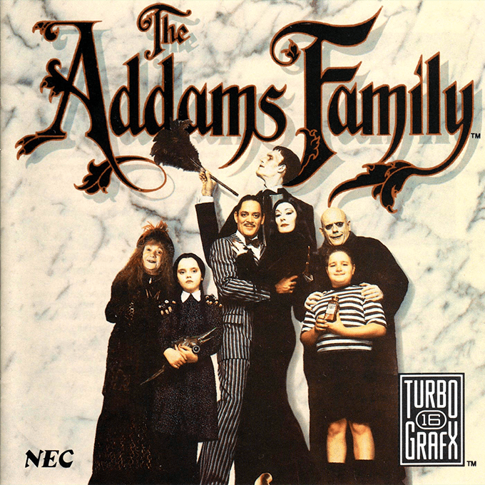 The Addams Family box art