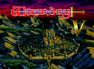 Wizardry V: Heart of the Maelstrom title screen
