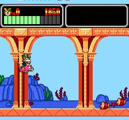 Wonder Boy III: Monster Lair gameplay screenshot