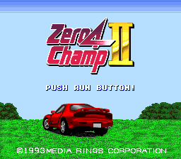 Zero4 Champ II title screen