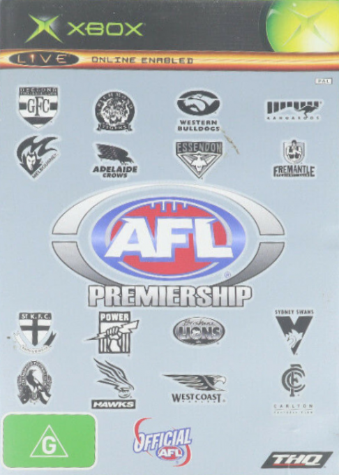AFL Premiership 2005 box art