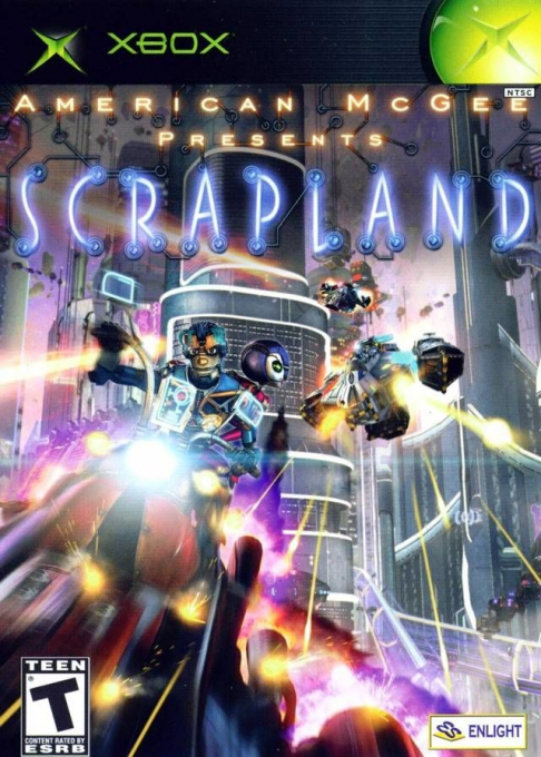 American McGee Presents: Scrapland box art