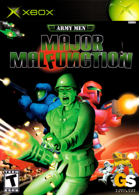 Army Men: Major Malfunction box art