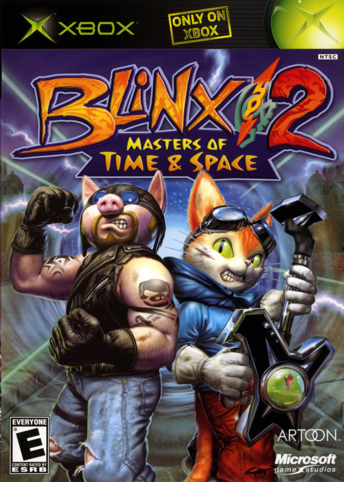 Blinx 2: Masters of Time and Space box art