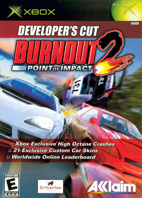 Burnout 2: Point of Impact box art