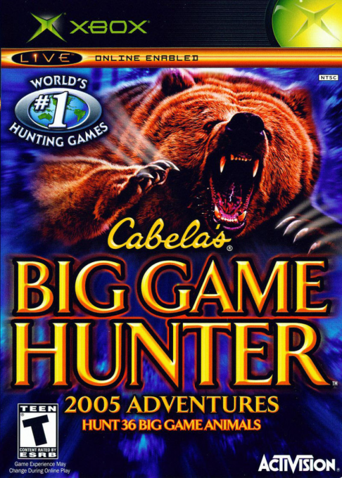 Cabela's Big Game Hunter: 2005 Adventures box art