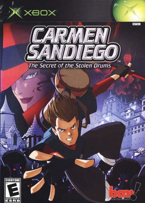 Carmen Sandiego: The Secret of the Stolen Drums box art
