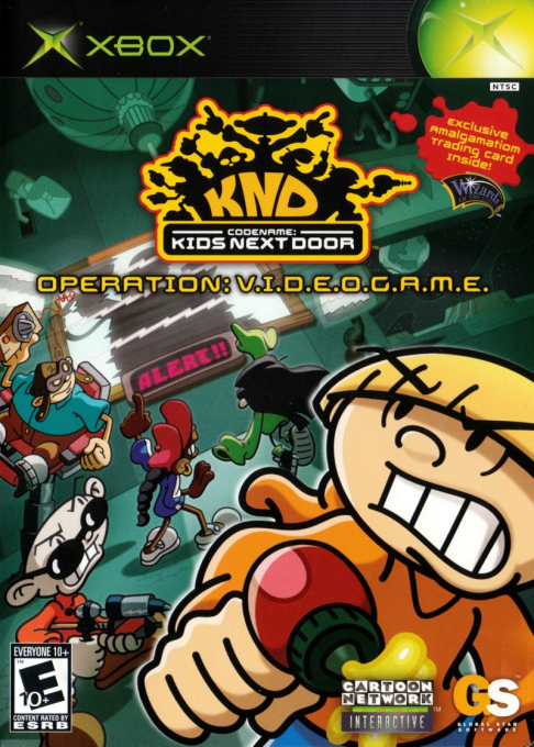 Codename: Kids Next Door - Operation: V.I.D.E.O.G.A.M.E. box art