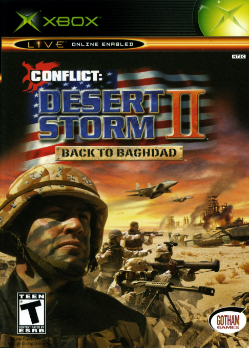 Conflict: Desert Storm II: Back to Baghdad box art