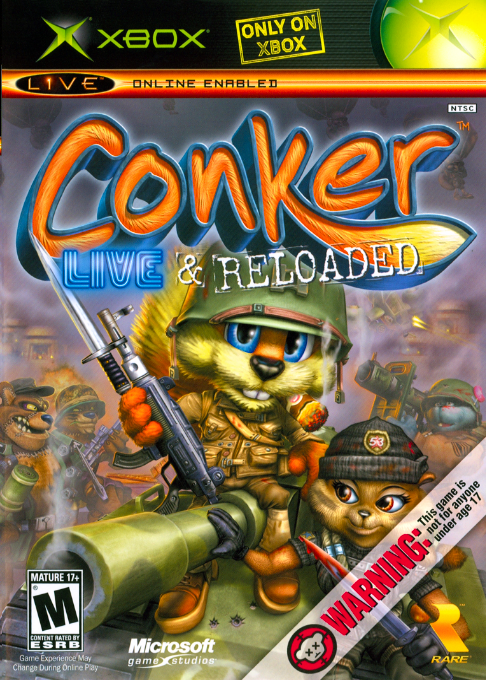 Conker: Live & Reloaded box art