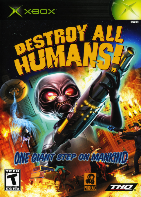 Destroy All Humans! box art