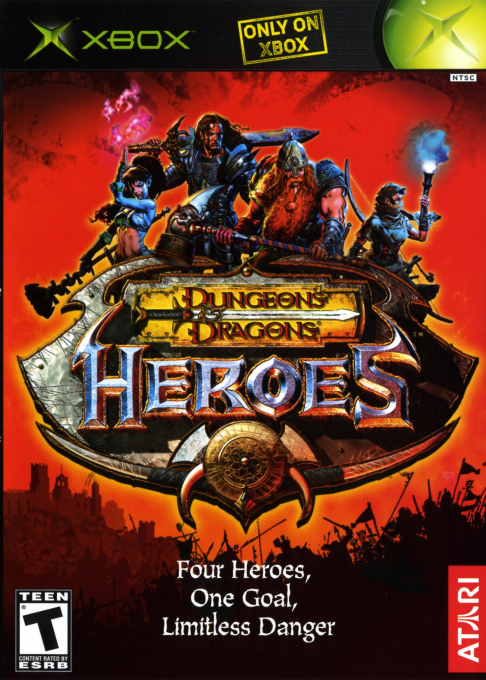 Dungeons & Dragons: Heroes box art