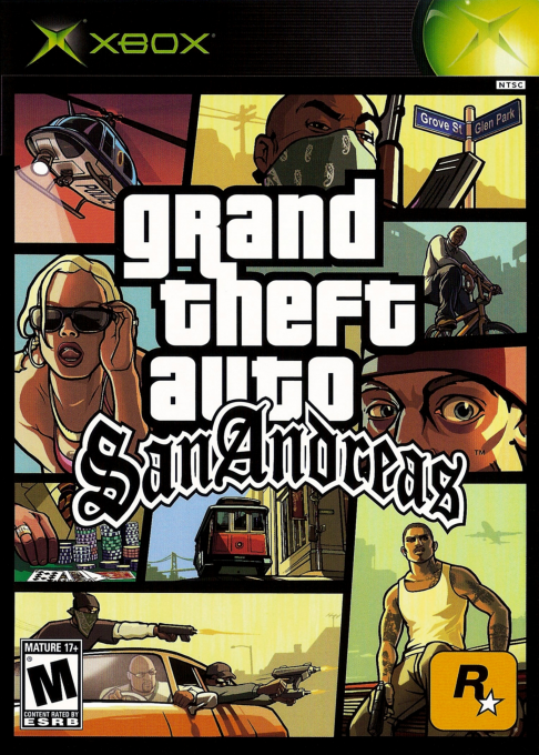 Grand Theft Auto: San Andreas box art