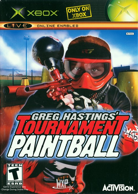 Greg Hastings' Tournament Paintball box art