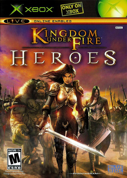 Kingdom Under Fire: Heroes box art