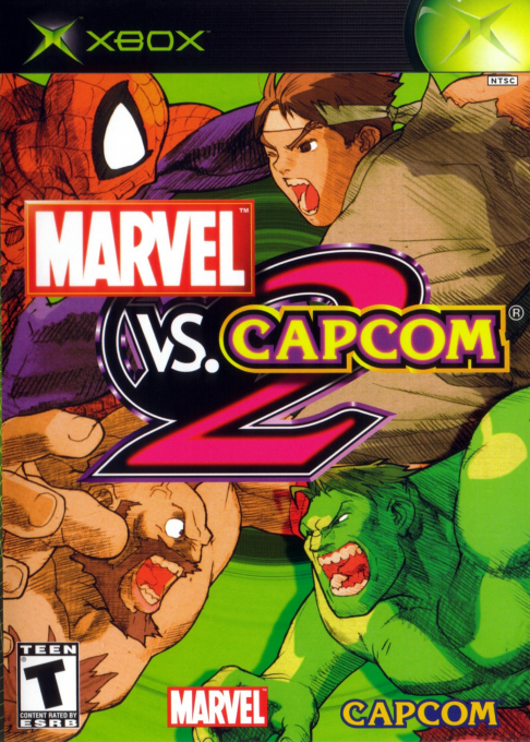 Marvel vs. Capcom 2: New Age of Heroes box art
