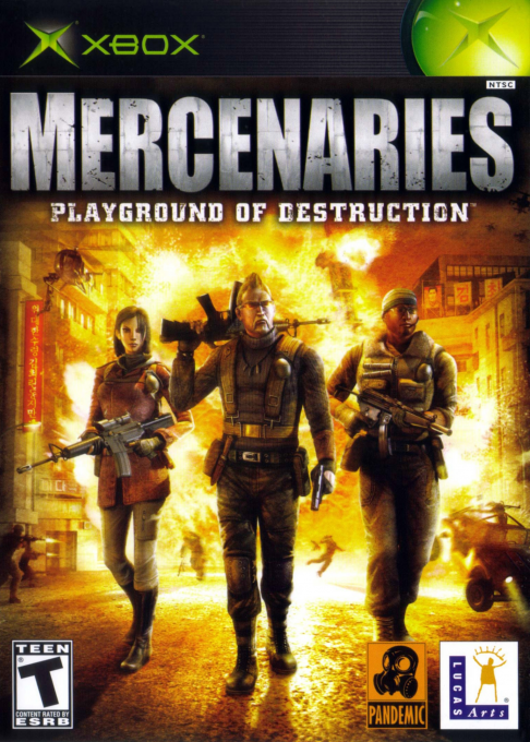 Mercenaries: Playground of Destruction box art