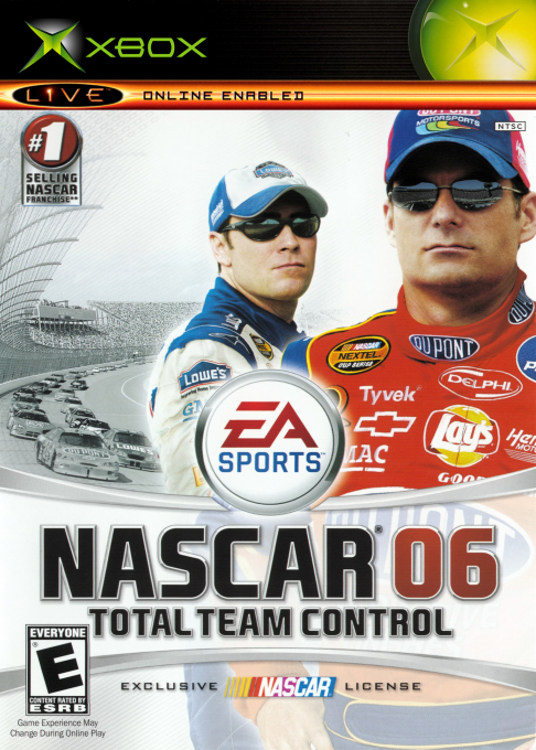 NASCAR 06: Total Team Control box art