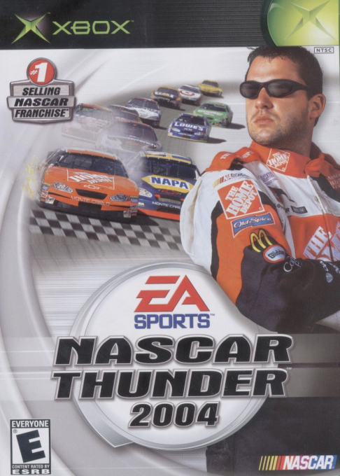 NASCAR Thunder 2004 box art