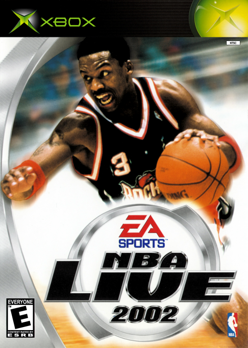 NBA Live 2002 box art
