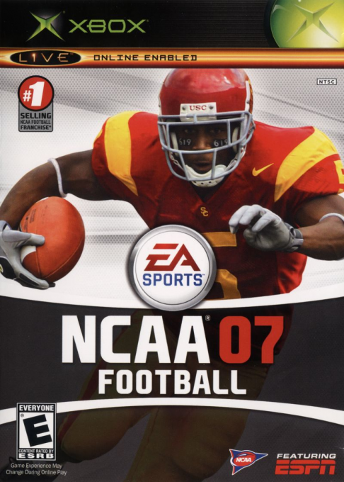 NCAA Football 07 box art
