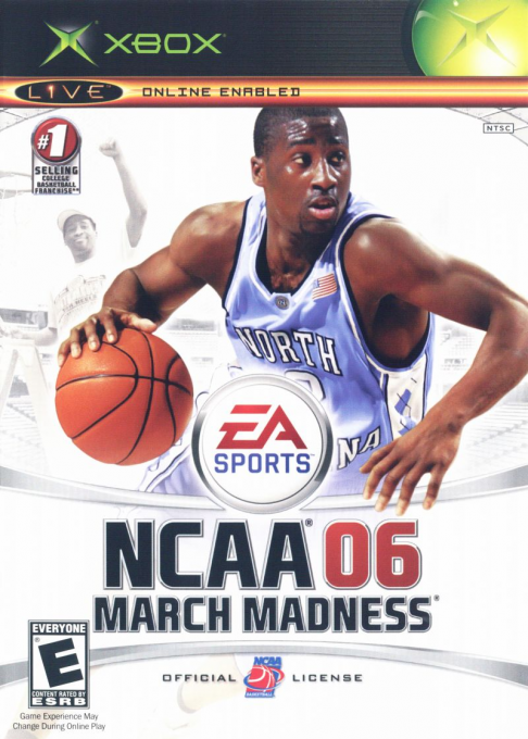 NCAA March Madness 06 box art