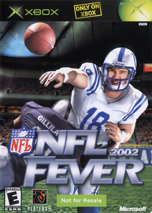 NFL Fever 2002 box art