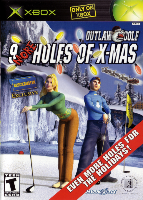 Outlaw Golf: 9 More Holes of X-Mas box art