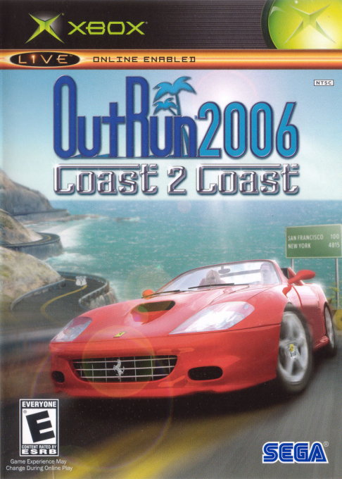 OutRun 2006: Coast 2 Coast box art