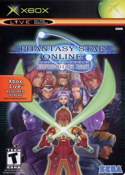 Phantasy Star Online Episode I & II box art