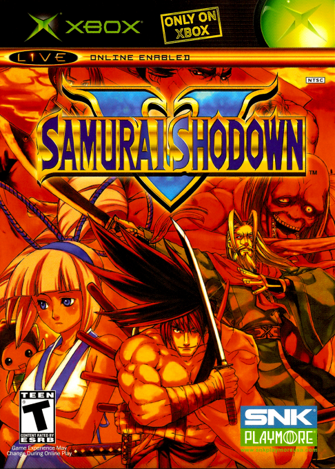 Samurai Shodown V box art