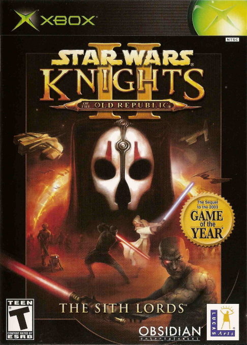 Star Wars: Knights of the Old Republic II - The Sith Lords box art