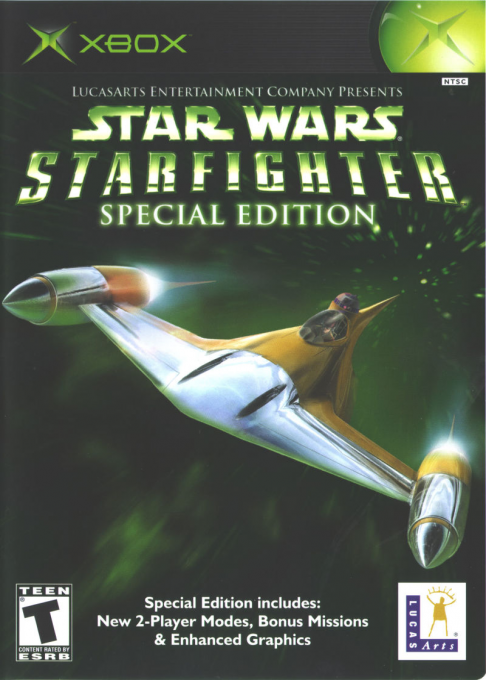 Star Wars: Starfighter - Special Edition box art