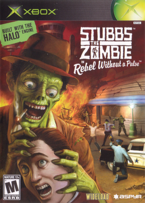 Stubbs the Zombie in Rebel Without a Pulse box art