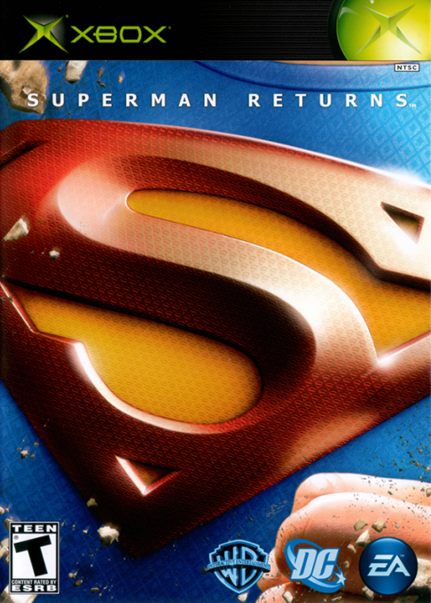 Superman Returns: The Videogame box art
