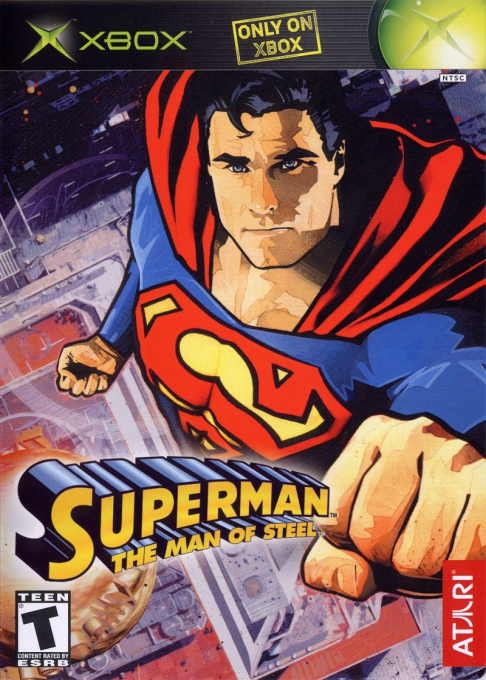 Superman: The Man of Steel box art