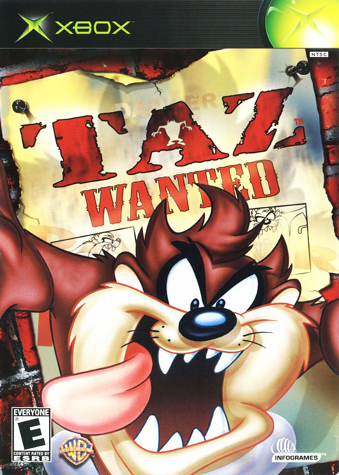 Taz: Wanted box art
