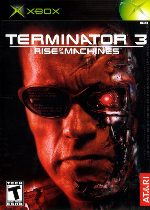 Terminator 3: Rise of the Machines box art