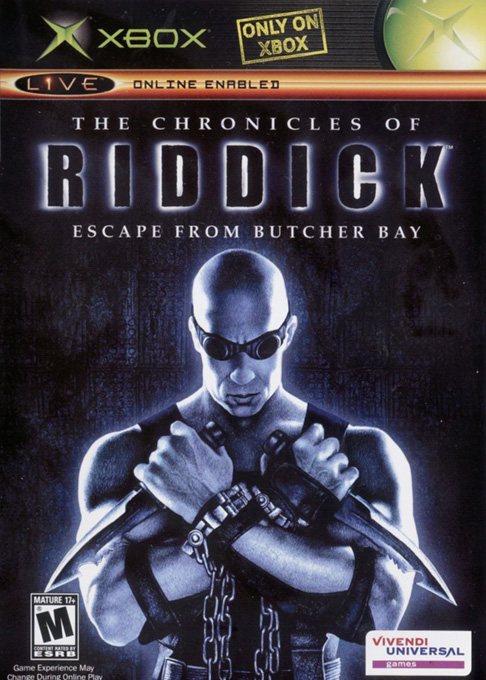 The Chronicles of Riddick: Escape from Butcher Bay box art