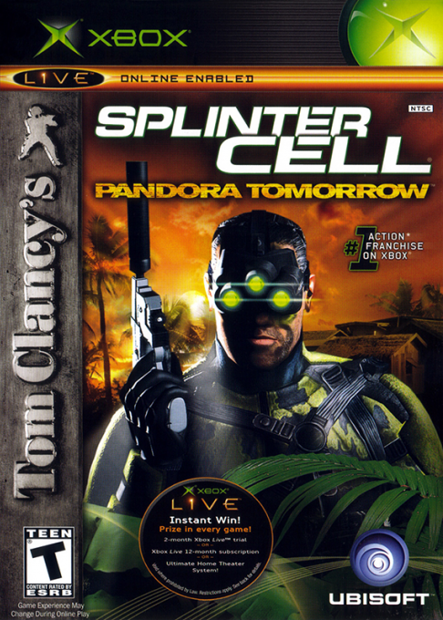 Tom Clancy's Splinter Cell: Pandora Tomorrow box art
