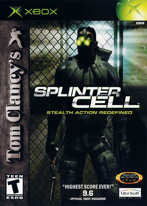 Tom Clancy's Splinter Cell box art