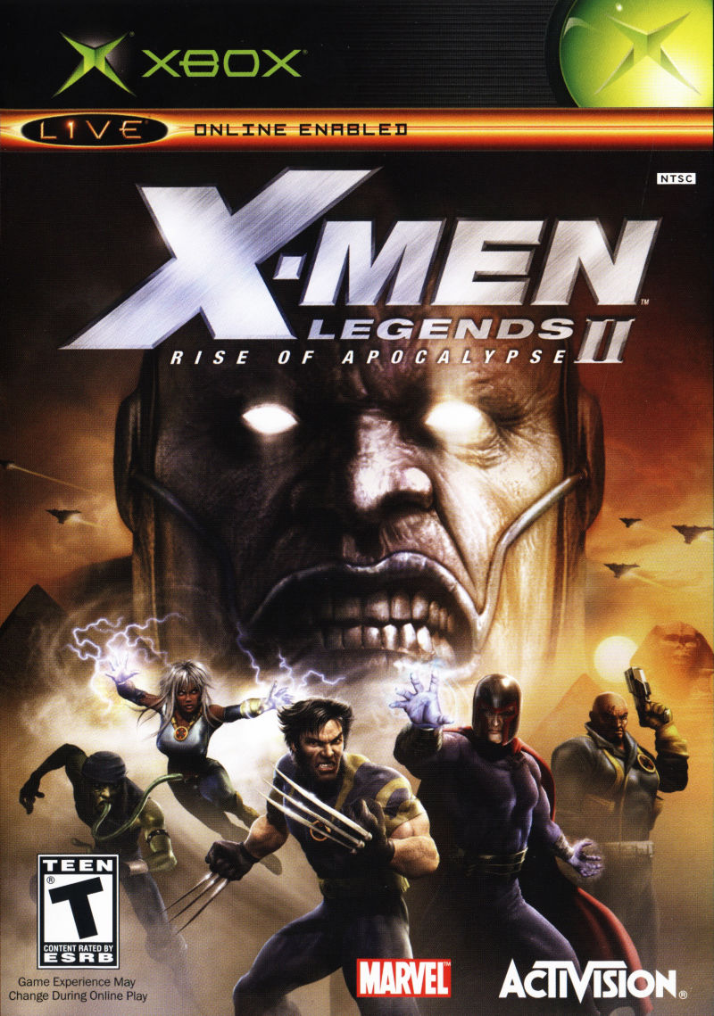 X-Men Legends II: Rise of Apocalypse box art